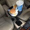 Universal Car Swivel Mount Food Holder Travel Cup Coffee Table Stand Eating Tray