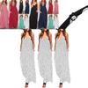 Elegant Women Multi Color Boho Maxi Dress With Premium Quality For Beach Parties