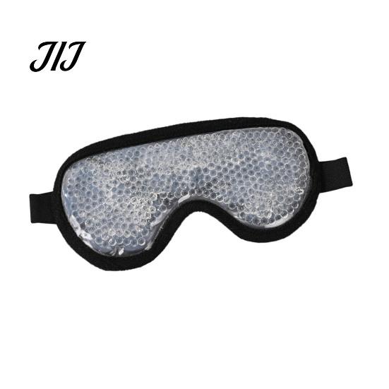 Portable Ice Bead Face Mask Gel Mask, Hot Cold Therapy Eye for Post Reusable Pack Surgery Recovery, 3D Contoured Cooling Heating with Adjustable Strap