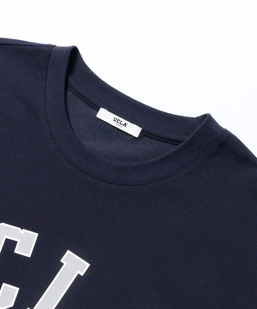 UCLA Unisex Ucla Essential Artwork Oversized Short Sleeve T-Shirt [Navy] (Uc6St93)