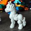 3D Printed Horse Figurine Movable Joints Pony Statue Stress Relief Fidget Toy Educational Animal Model Desktop Decoration Ornament