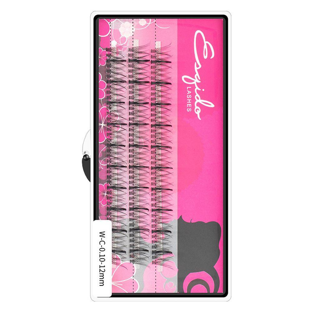 Segmented Eyelashes Bundles Fishtail False Eyelashes Lashes Extension Individual Cluster Eyelashes
