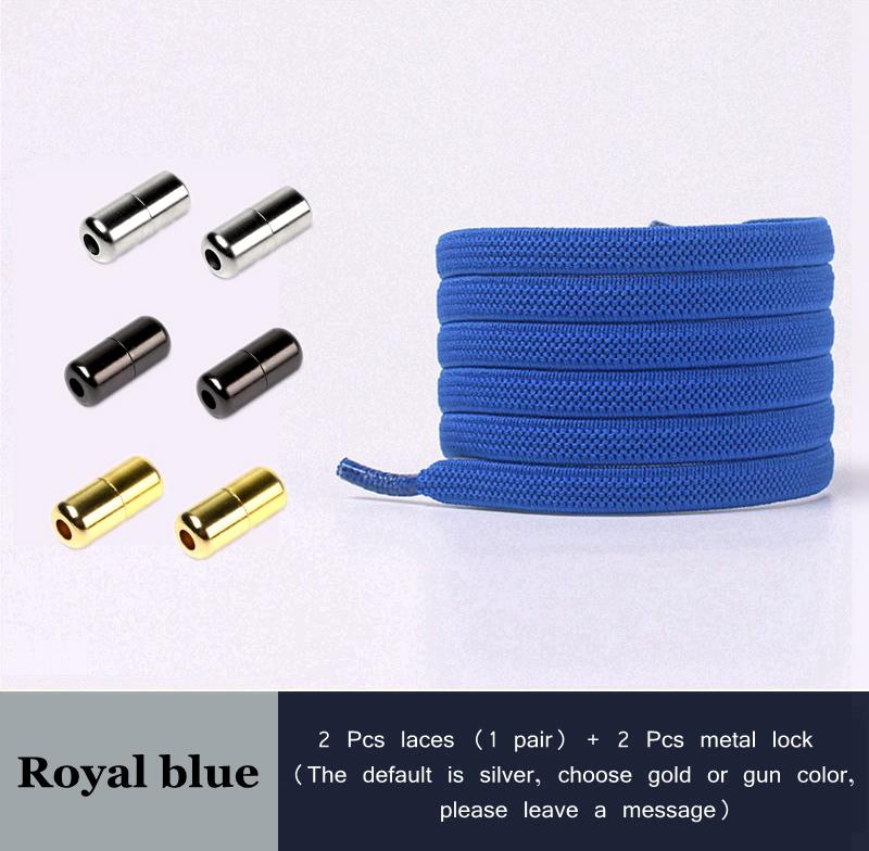 Flat No Tie Shoe Laces Black White Shoelaces for Sneakers Elastic Laces Without Ties Kids Adult Quick Lace for Shoes Rubber Band