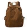 Schoolbag casual backpack female simple high school college student schoolbag Korean large capacity high sense travel backpack tide