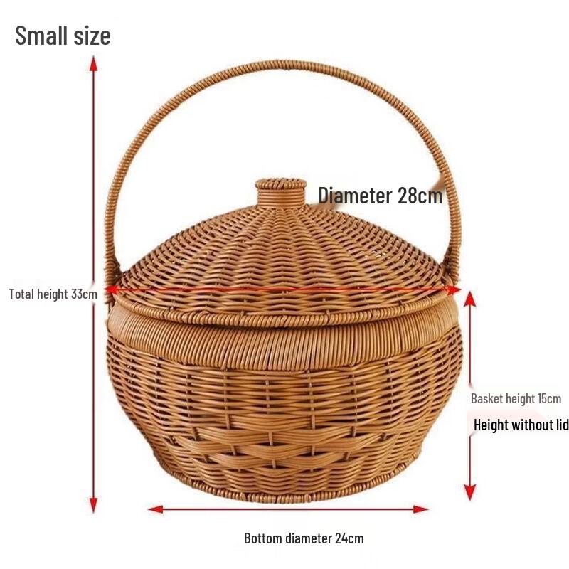 OLOEY Multi-functional Picnic Fruit Basket