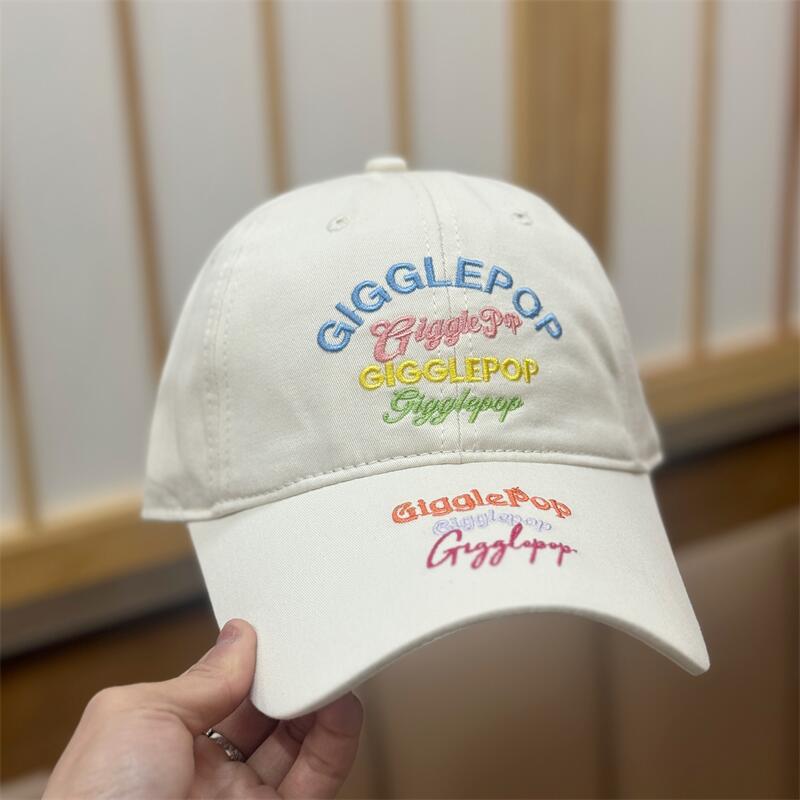 Spring And Summer Color Letter Embroidery Baseball Cap Women'S Fashion Casual Versatile Trend Cap Men