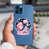 Flower Girl Mermaid Stickers Durable for Laptop, Car, Luggage, Skateboard & More - Perfect for Teens, Adults, Creative Decor & Gifting