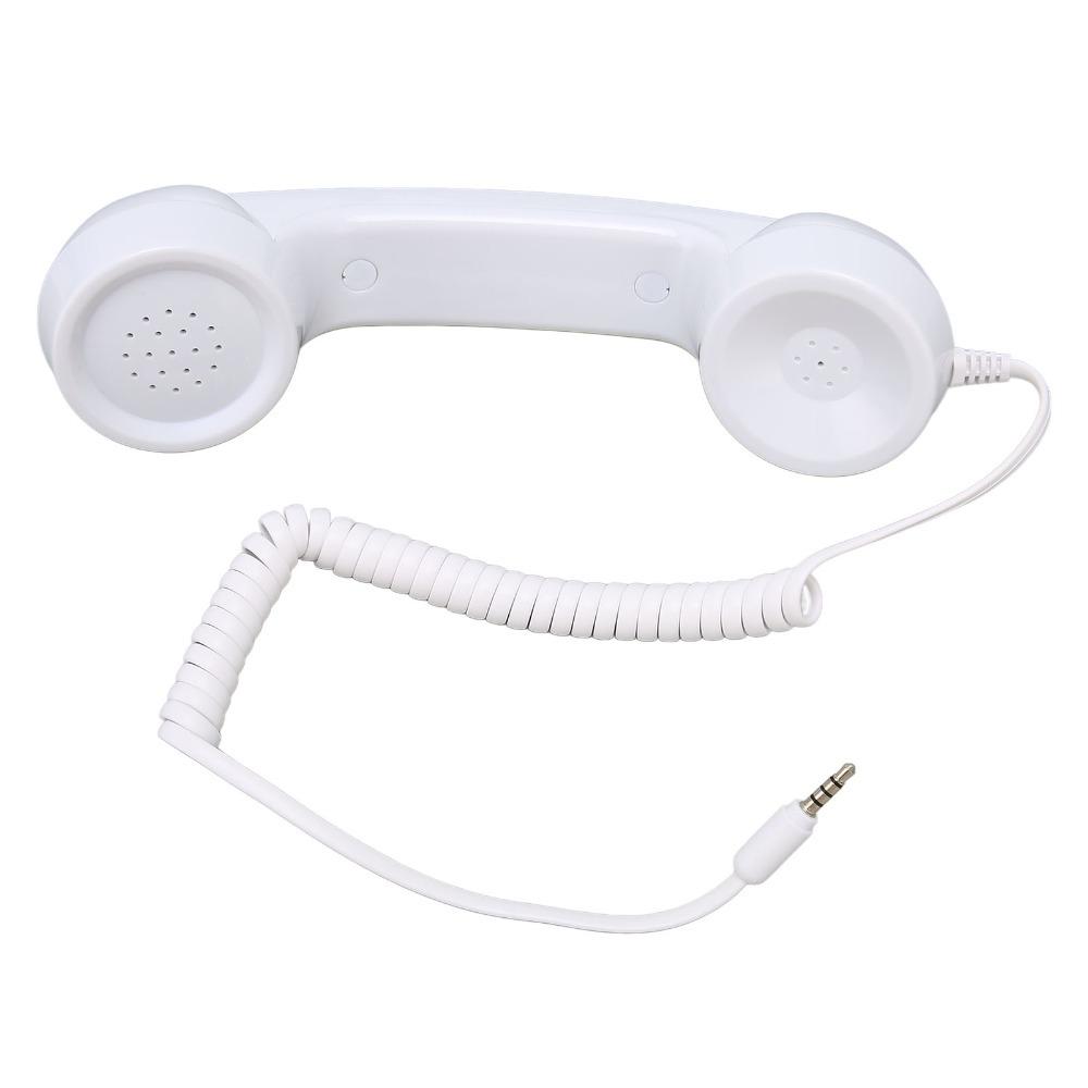 3,5-mm-Strahlungsgeschützter Empfänger Multifunktionaler Retro-Telefonhörer Mobiltelefonnutzung