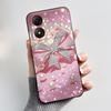 Casing For ZTE Blade A34 / A54 4G Phone Case Shell Aesthetic Cute Cat Astronaut Soft TPU Silicone Black Protective Cover Bumper