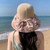 Hat Women's Sun Protection Bucket Hat Summer Color Glue UV Protection Sun Hat Foldable