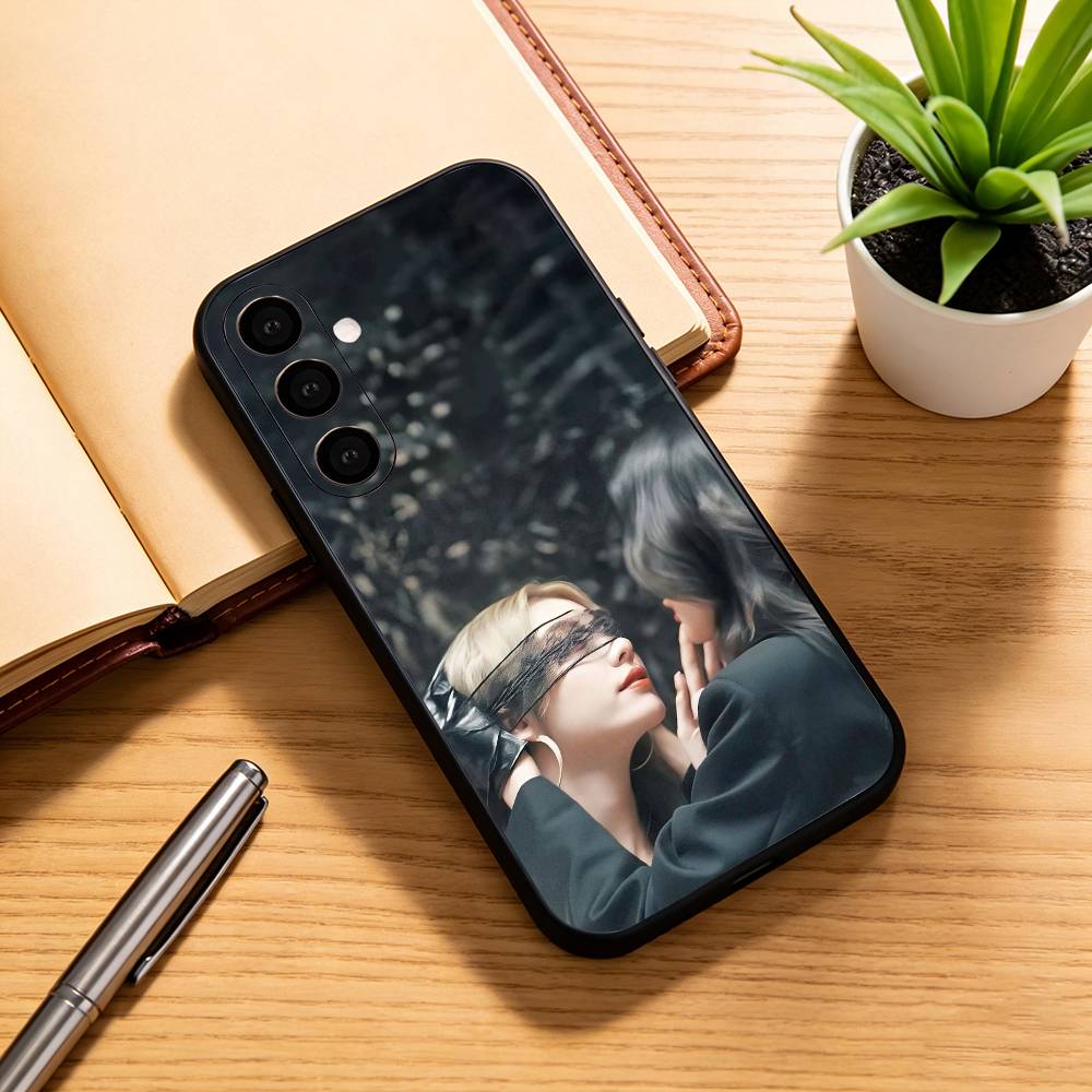

L-Lingling Kwong Actress Phone Case For Samsung Galaxy A73,A72,A71,A70,A53,A52,A51,Soft Silicone Black Cover Samsung a41