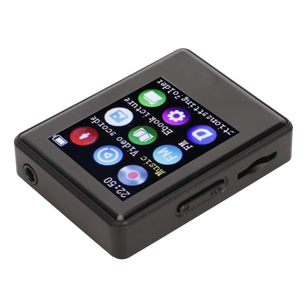 MP3 Player Bluetooth 5.0 1.77 Inch Screen HiFi Recording Electric Book Photo Portable MP3 MP4 Player