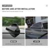 For 2017-2025 Alfa Romeo Giulia Stelvio Tonale Real Carbon Fiber Shark Fin Antenna Cover Exterior Decor Accessories