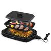 IRIS OHYAMA pliidiplaat must grill stiilis pliidiplaat 2 tükki lihtne Yakiniku Takoyaki IHA-A20-B