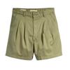 Levis Womens/Ladies Pleated Shorts