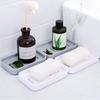 Sponge Soap Holder Tray with Water Tray for Kitchen, Bathroom, Soap Container