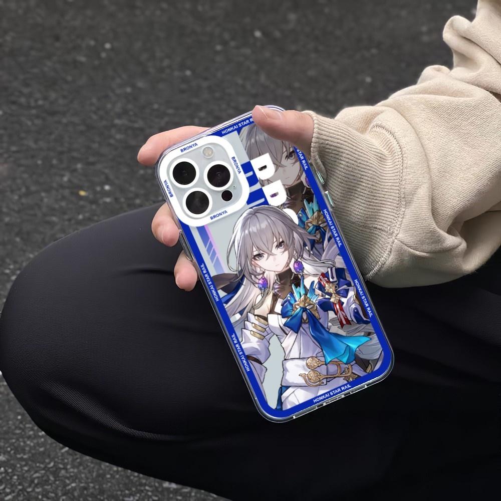 Game Honkai Star Rail Kafka Seele Phone Case For Samsung Galaxy S25 S24 S23 S22 Ultra Plus S23FE S24FE A55 A35 A15 A16 5G Casing