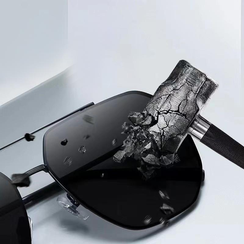 New Men'S Sunglasses Fishing And Driving Special Sunglasses Driving Metal Frame Glasses Xtp8819