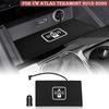 Car Wireless Charger Pad Stable Fast Charging For VW Atlas Teramont 2018-2020 Center Console Storage Box Decoration Accessories