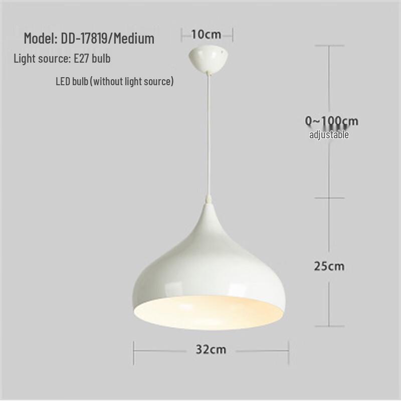 Modern Industrial LED Pendant Light