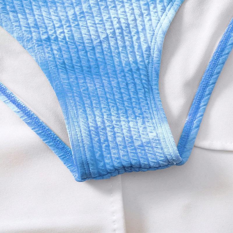 European & American Sexy Halter Tie-Up Bikini - Women's Two-Piece Swimsuit for Beach & Hot Spring