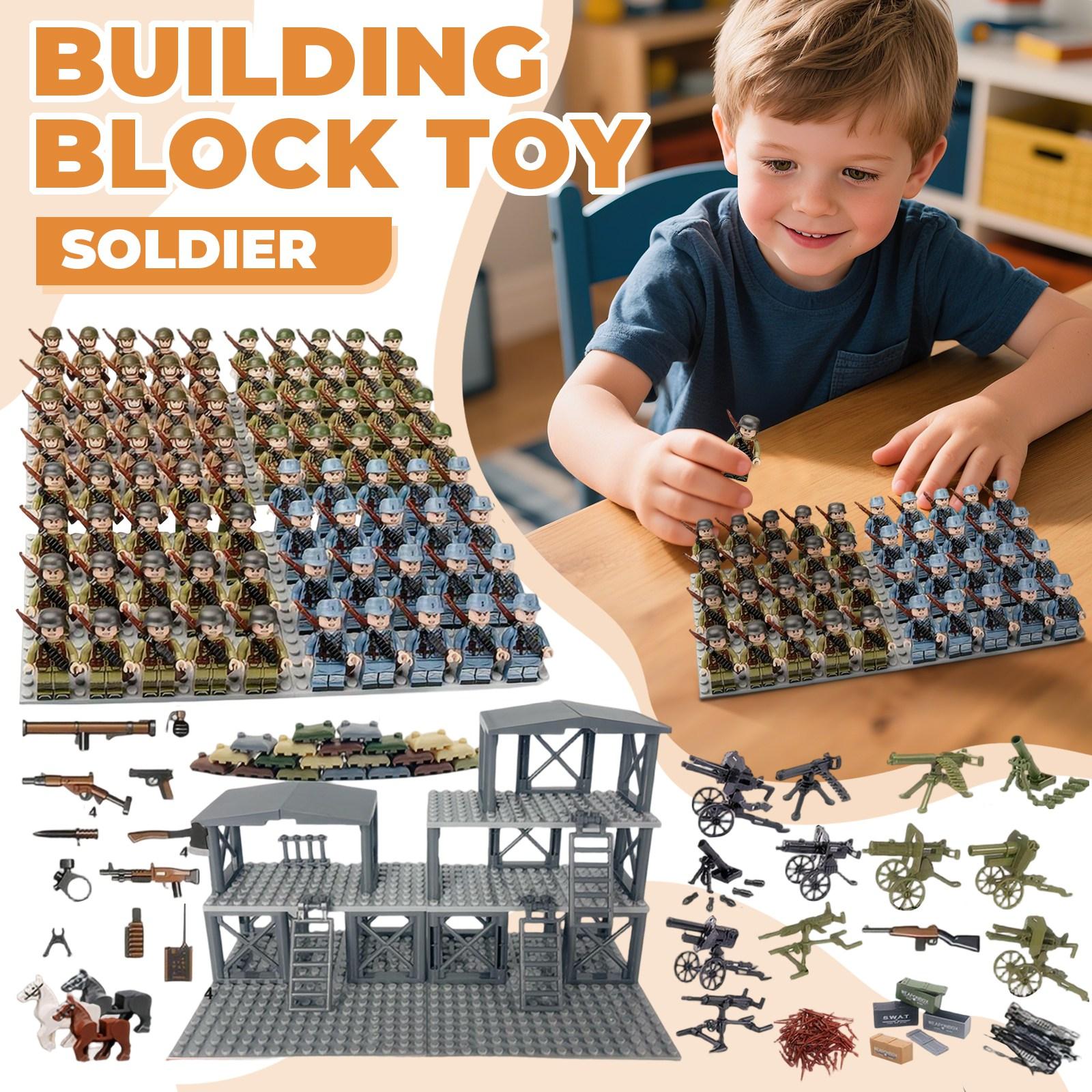 

Оружие и оборудование, Сторожевые башни, Минометы, Совместимые гаубицы, Пазлы-конструкторы, Игрушки Minifilm One Size зелёный