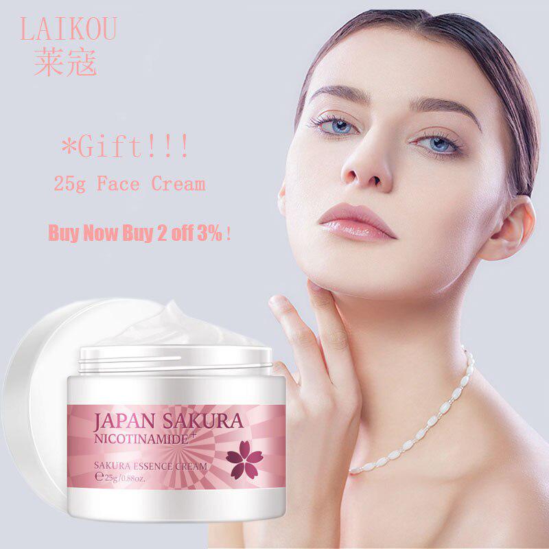 25g Lycome Japan Cherry Blossom Essence Face Cream Hydrating Moisturizing Cream Skin Care Cosmetics