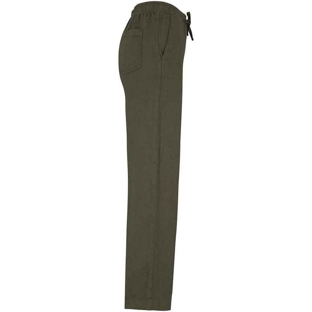 Spasso Womens/Ladies Washed Trousers
