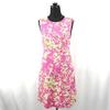 USED/Made In Japan Sleeveless Dress 38 Women M Pink Light Green