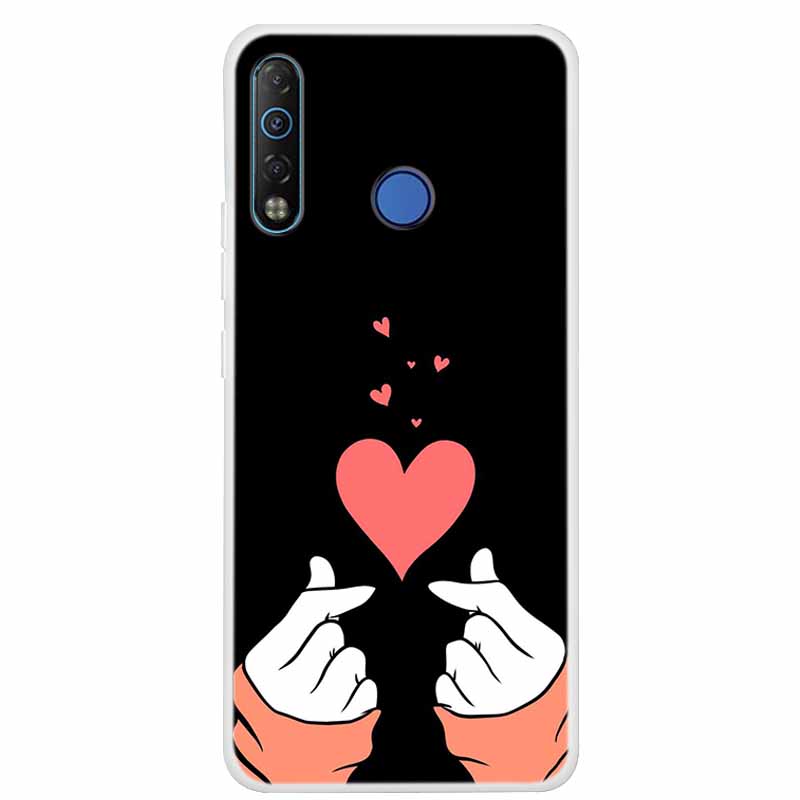 Phone Case For Tecno Camon 12 Air CC6 Case Silicone Soft TPU Back Cover For Tecno Camon 12 Case For TECNO Spark 4 Funda Cartoon