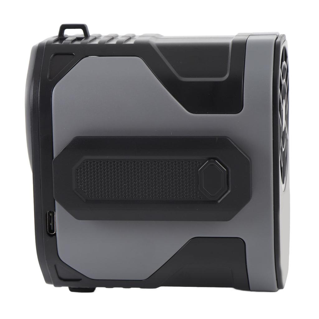 Portable Waist Fan 8000mAh 100 Levels Stepless Adjustable USB Clip On Wearable Neck Waist Cooling