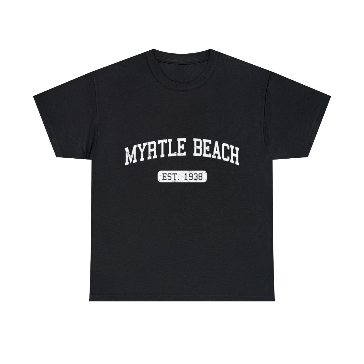 Myrtle Beach Graphic Tee Shirt, S-5XL 4XL