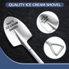 Father's Day Gifts,Gifts for Dad from Daughter Son,Stainless Steel Ice Cream Shovel for Dad Birthday Christmas Fathers Dad day Gifts