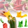 Bell Set 2pcs Pepper Seed Corer Remover Fruit Corer Separator Kitchen Gift Tool