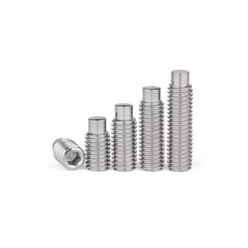 304 Stainless Steel Cup Point Grub Screw - Sizes M3 To M10