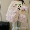 Schoolbag Popular Small Floral Female Middle School Student Schoolbag Large Capacity Backpack Casual Cute Backpack Travel Storage Bag