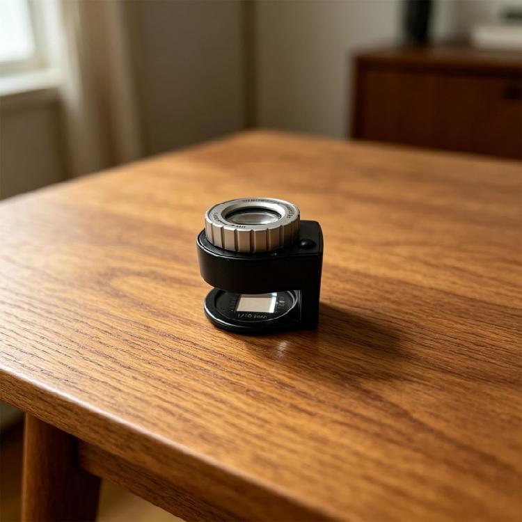 MultiPurpose 30X Zooming Magnifying Glass With Bright LED Light Magnifier For Various Applications For Reading Small Print