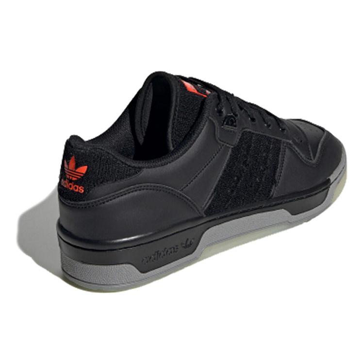 Adidas Rivalry Low 'Core Black Solar Red' Women's FW4276