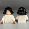 Cross-Border Compatible Girls' Lego Hair Building Blocks - Small Parts & DIY Accessories