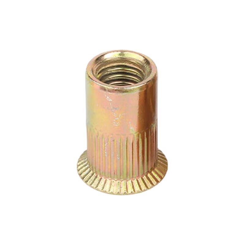 Color Zinc Flat Head Rivet Nuts