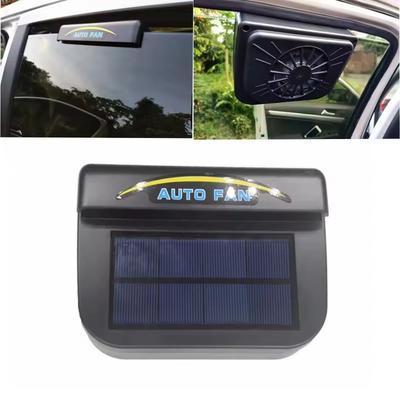 Auto Solarbetriebener Ventilator Tragbarer Fenster-Windschutzscheibenkühler Energiesparend Saubere Luft Abluft Kühlventilator Fenster Ventilador Ventilator Acc