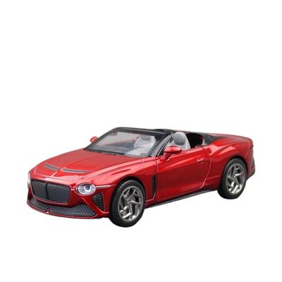 Měřítko 1/32 Bentley Mulliner Bacalar Super Sport Miniaturní odlévaný kovový model kolekce natahovací zvukové světlo dárek pro chlapce dítě