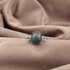 Moss Agate Ring, Gemstone Jewelry 925 Solid Sterling Silver Ring, Handmade Ring Gift For Women