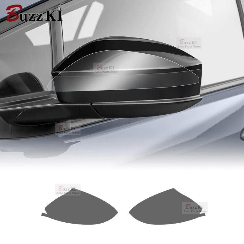 For Toyota Prius 2024 Headlight Rearview B C Pillars Transparent Black TPU Protection Film Anti-scratch Sticker Accessories