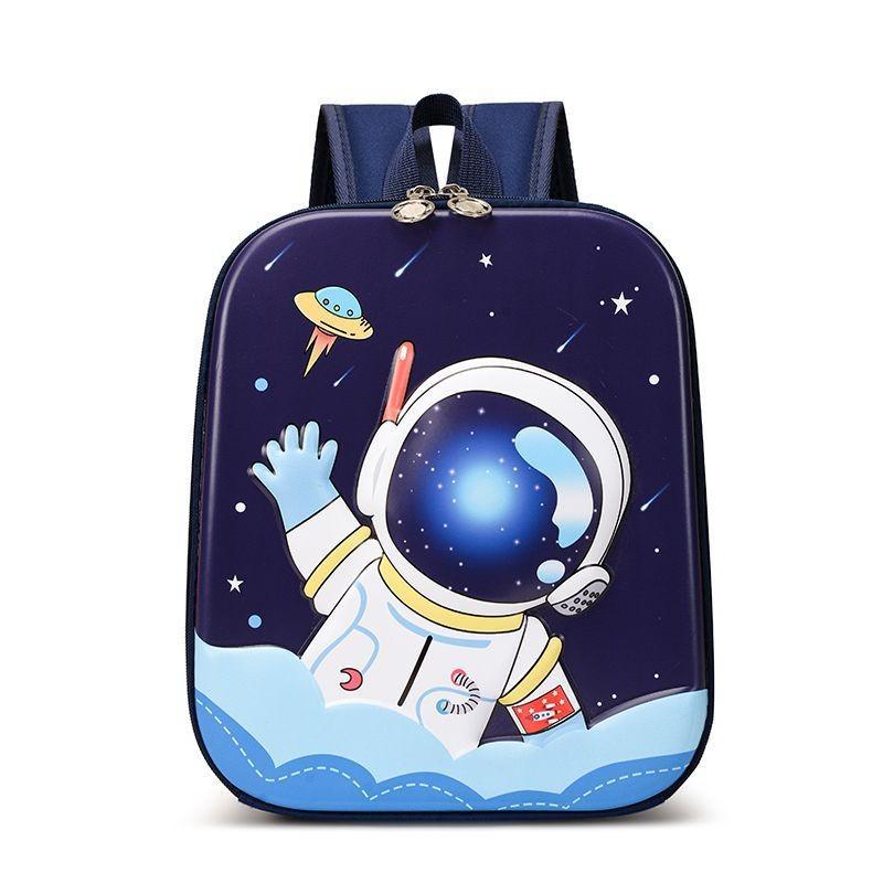 Elsa 3d Cartoon Hard Shell Double Shoulder Backpack Unicorn Schoolbag Waterproof