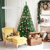 Premium Artificial Christmas Tree with Metal Legs Easy AssemblyIdea Christmas Tree for Indoor and Outdoor Holiday Decoration