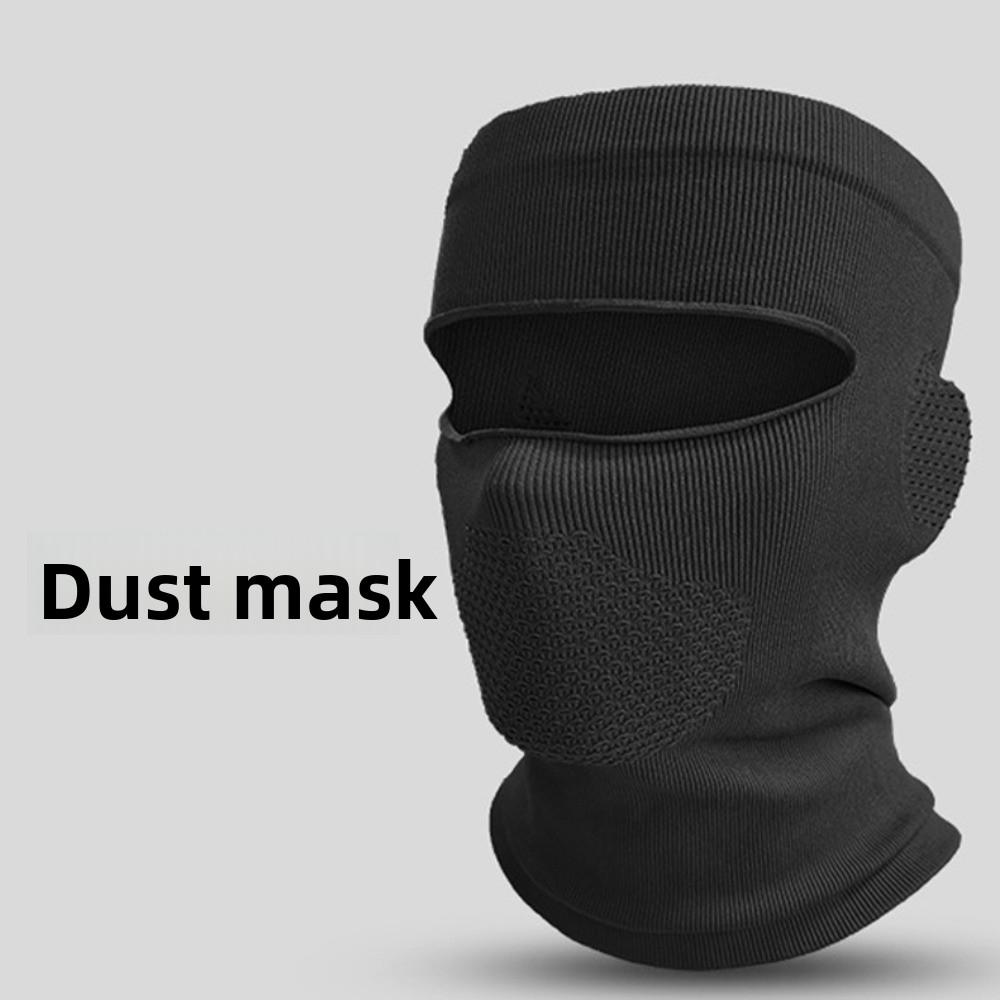 Windproof Warm Riding Mask Empty Top Neck Protection Warm Face Cover Breathable Solid Color Cycling Face Mask Golf