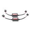 2PCS Car LED Headlight Decoder Radio Audio Anti Interference Error Canceler Filter for H7