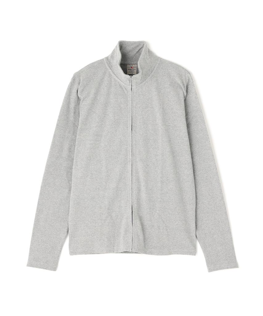 Avirex Daily Stand Rib Zip Jacket, Size S, 6153642, Gray, 014