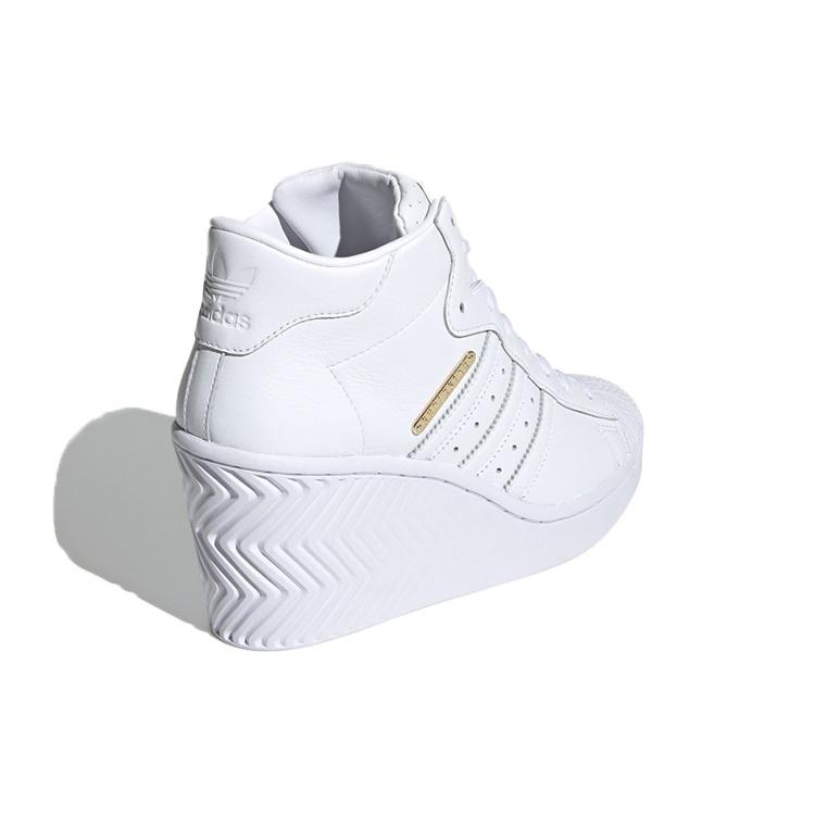 (WMNS) adidas Superstar Ellure 'White Gold Metallic' Donna FW3198